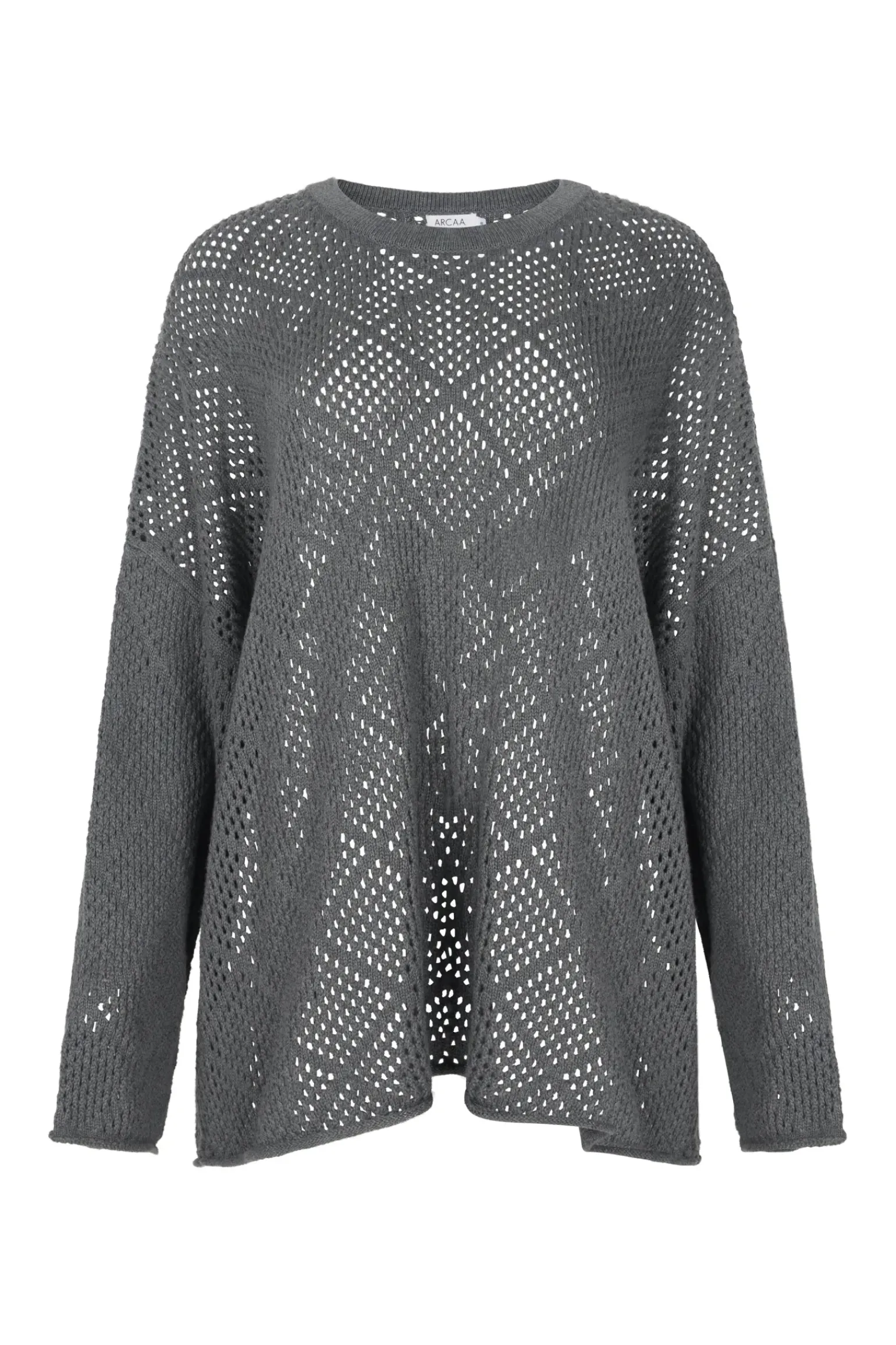 Arcaa Ezra Sweater- Dark Grey Marle