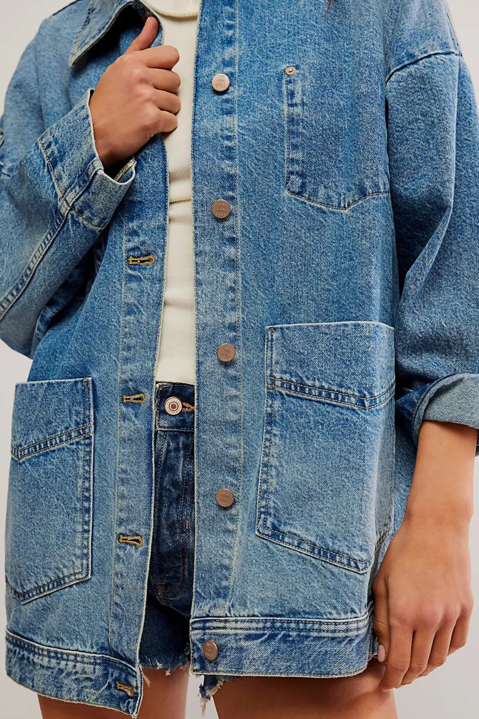 Free People Avery Denim Jacket