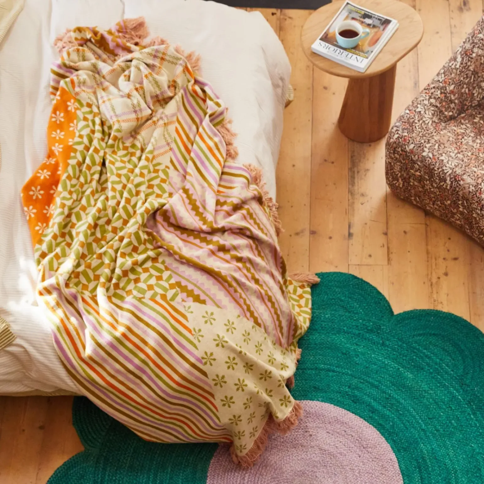Sage & Clare Masham Knit Blanket