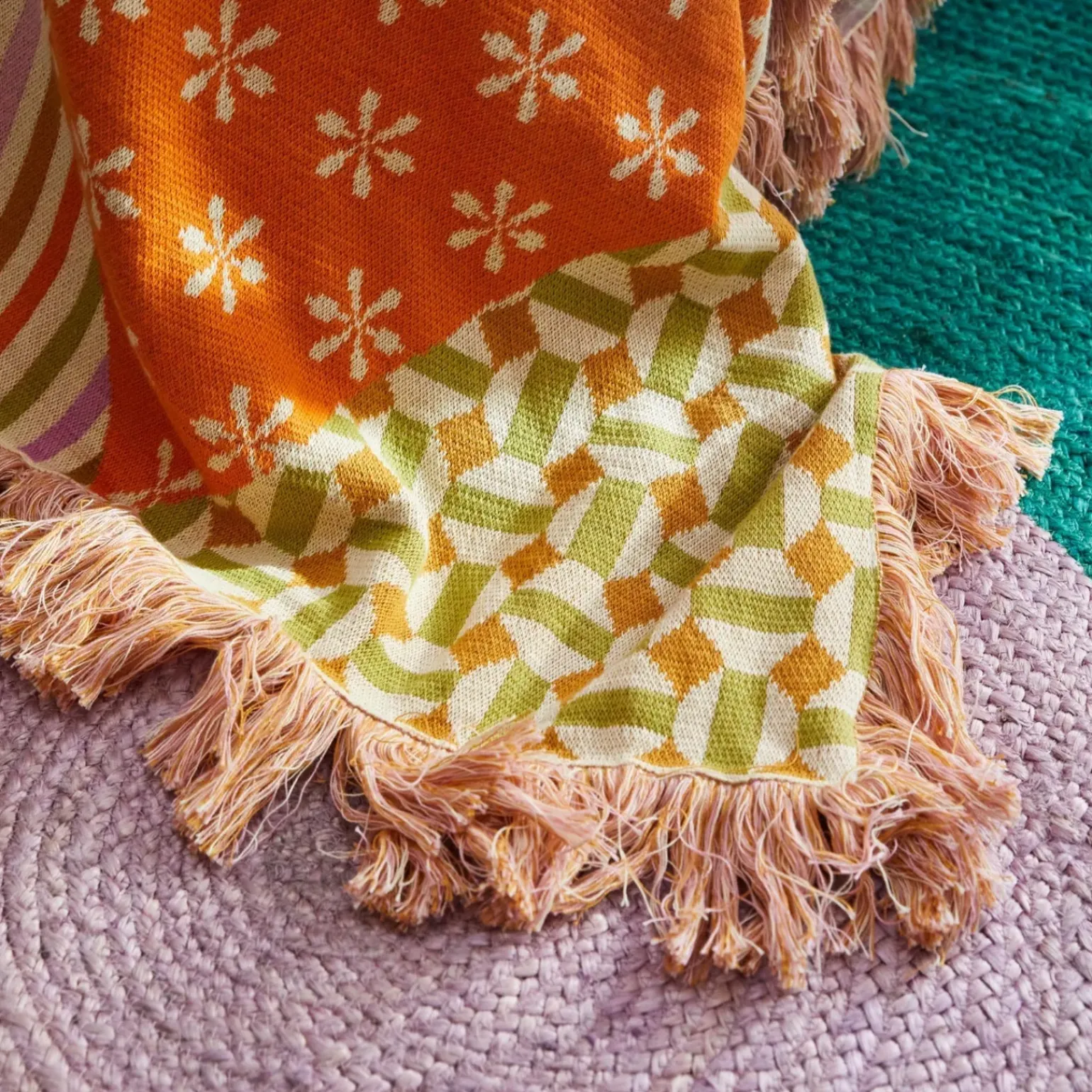 Sage & Clare Masham Knit Blanket