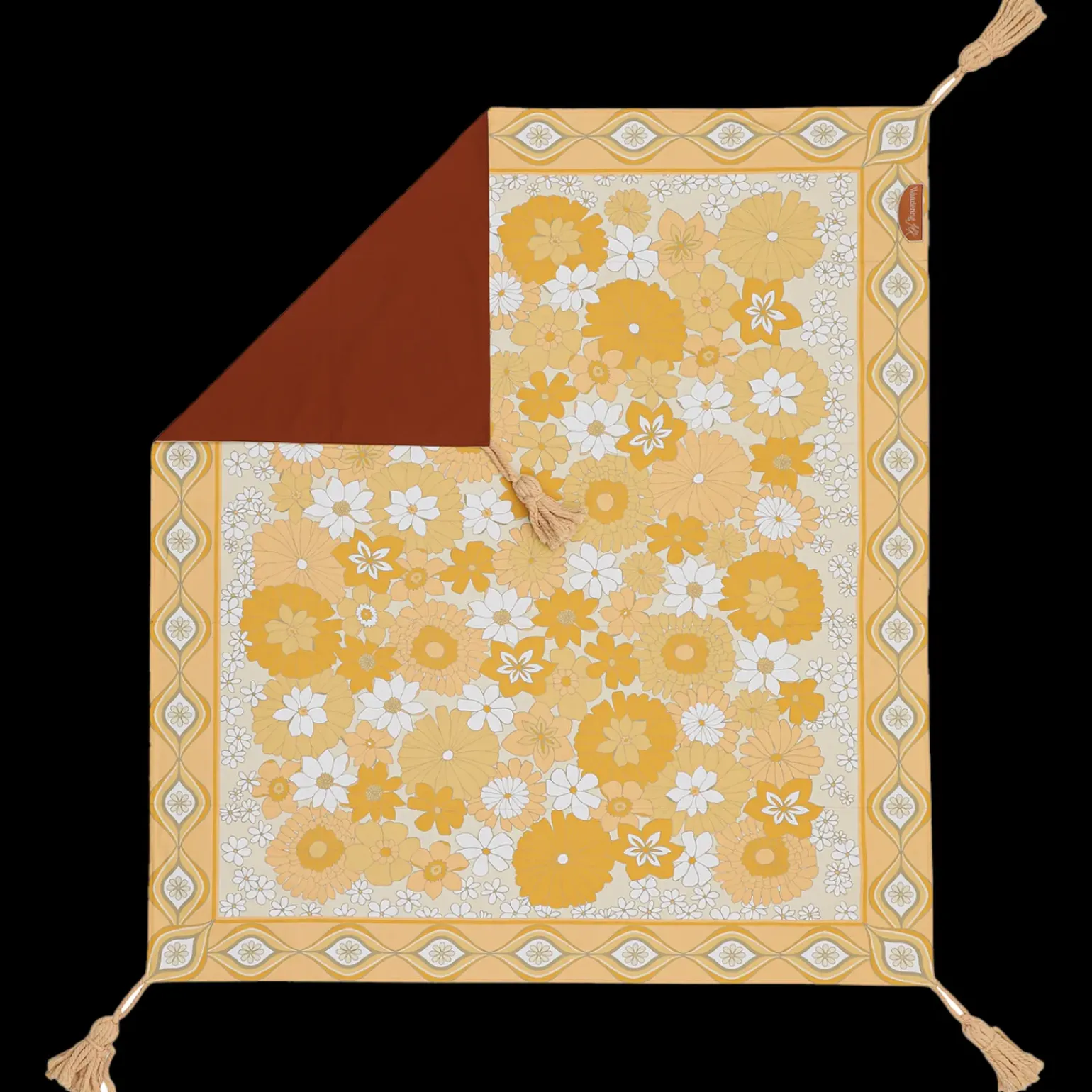 Wandering Folk Picnic Rug - Lola Honey